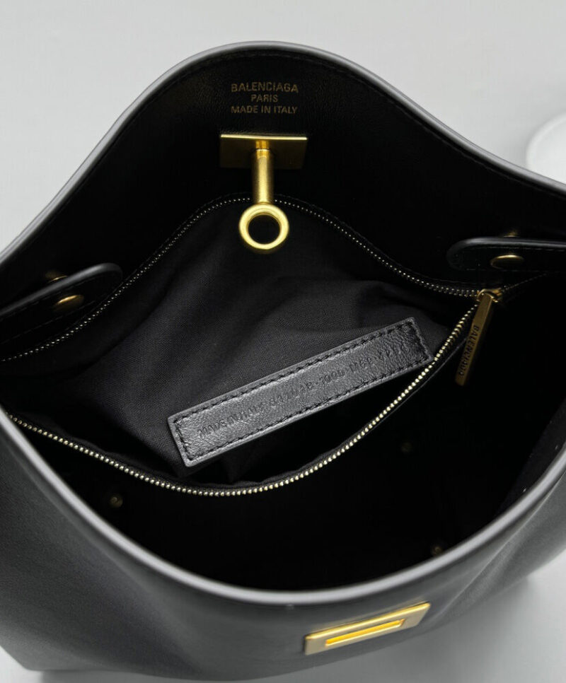 Balenciaga Bel Air Small Hobo Bag Black